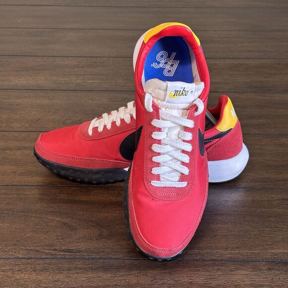 Nike Mens Roshe Waffle Racer Shoe's Size 10.5 University Red 845089-600  CLEAN - Picture 6 of 8